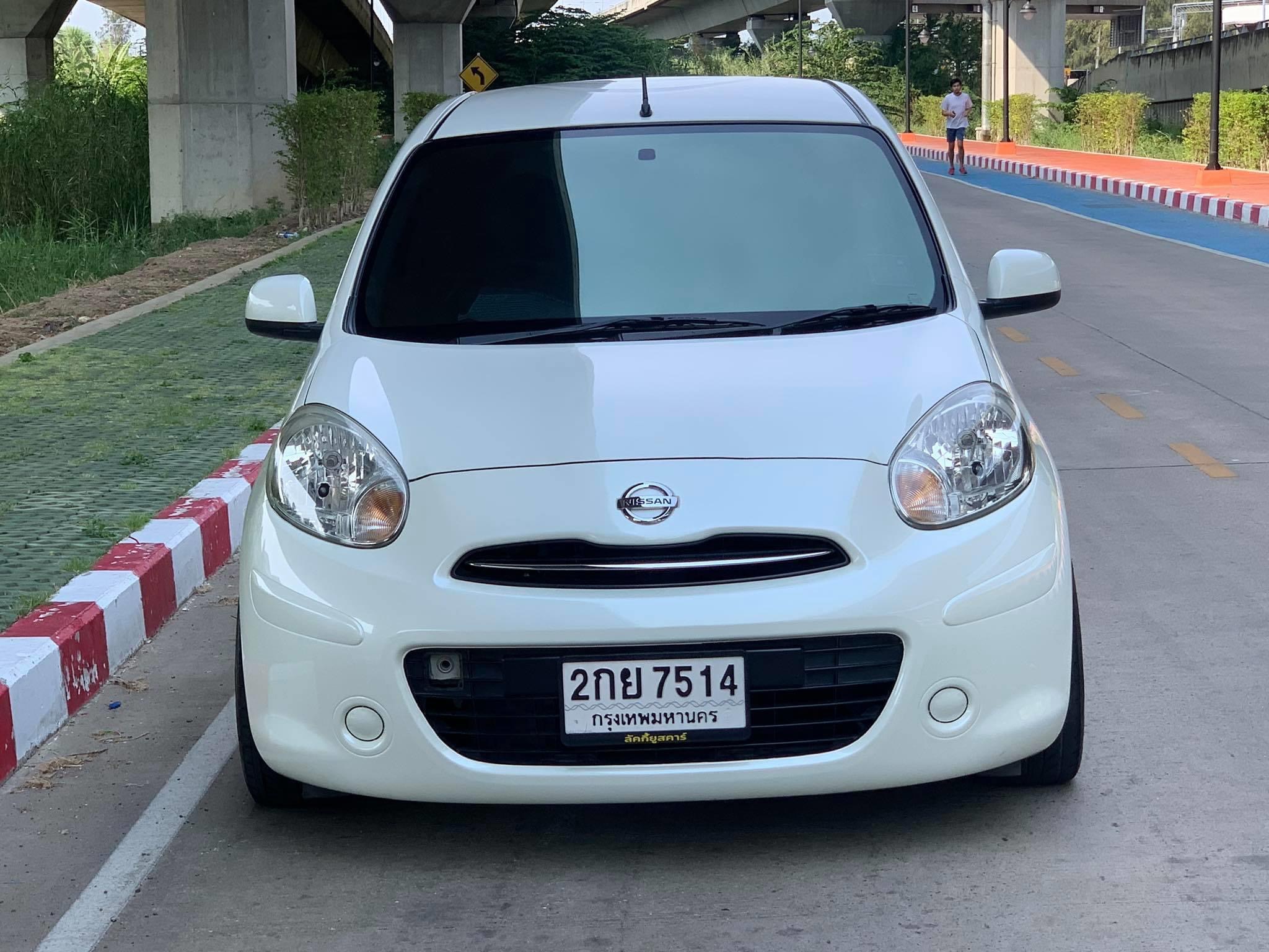 Nissan March ปี 2011 สีขาว (รูปที่ 3)