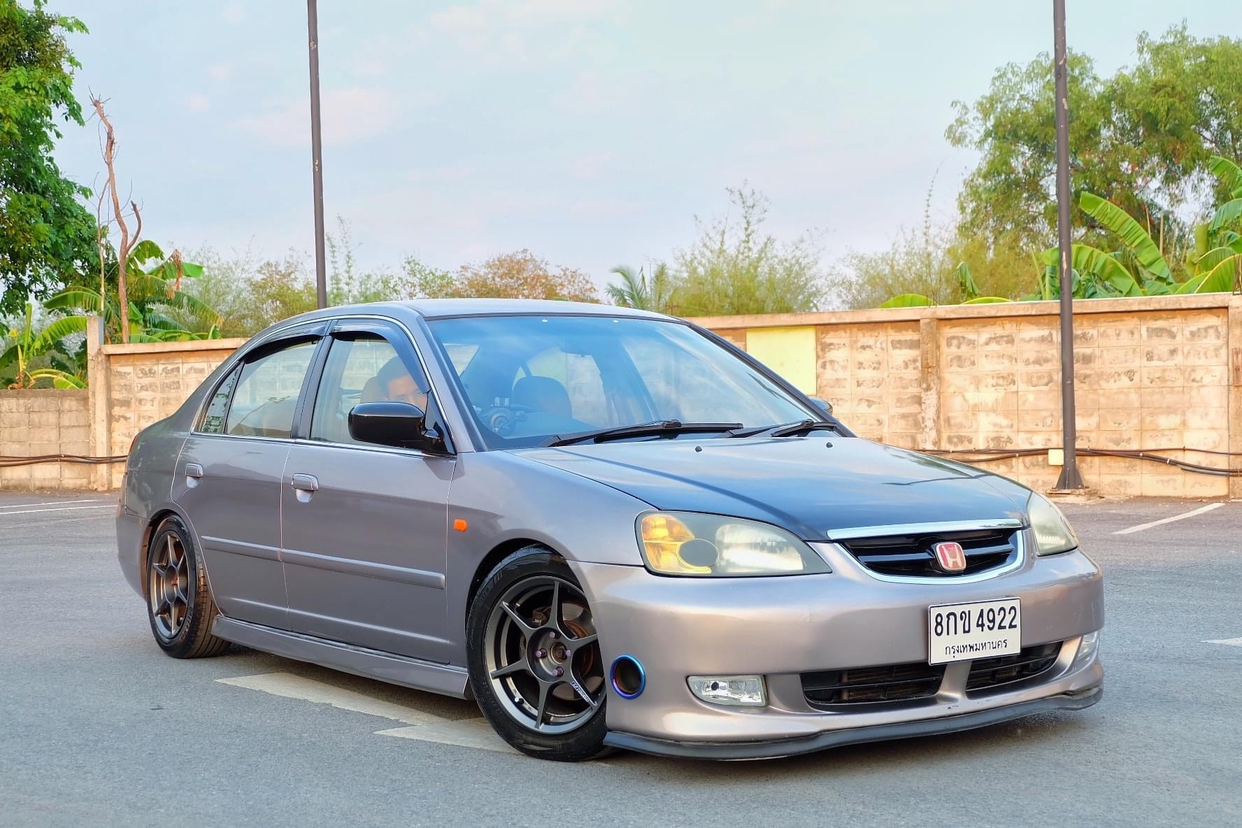 Honda Civic ES (Dimension) ปี 2001 สีเทา (รูปที่ 16)