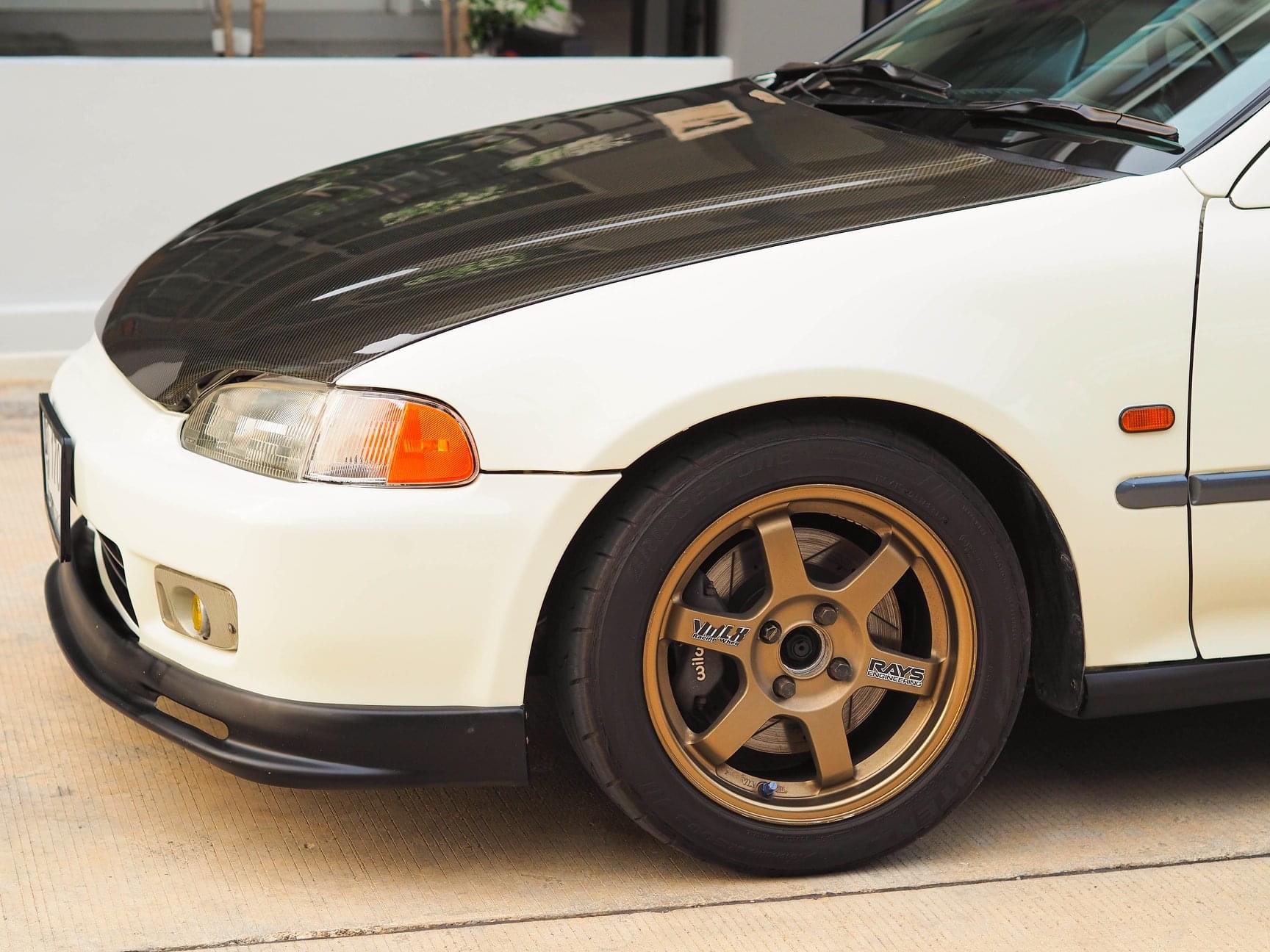 Honda Civic EG โฉม 3 ประตู ปี 1994 สีขาว (รูปที่ 4)