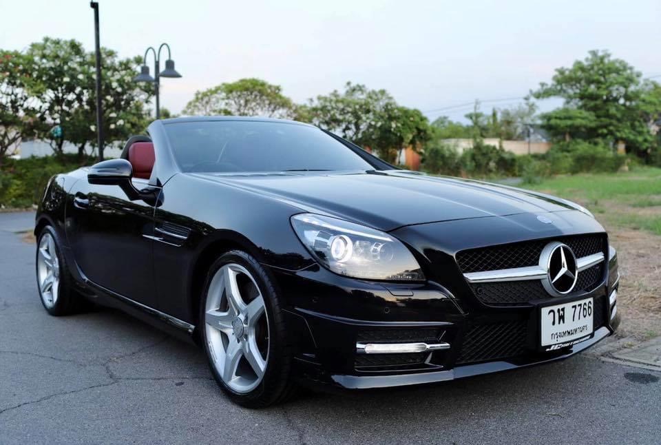 Mercedes-Benz SLK-Class R172 SLK200 ปี 2015 สีดำ