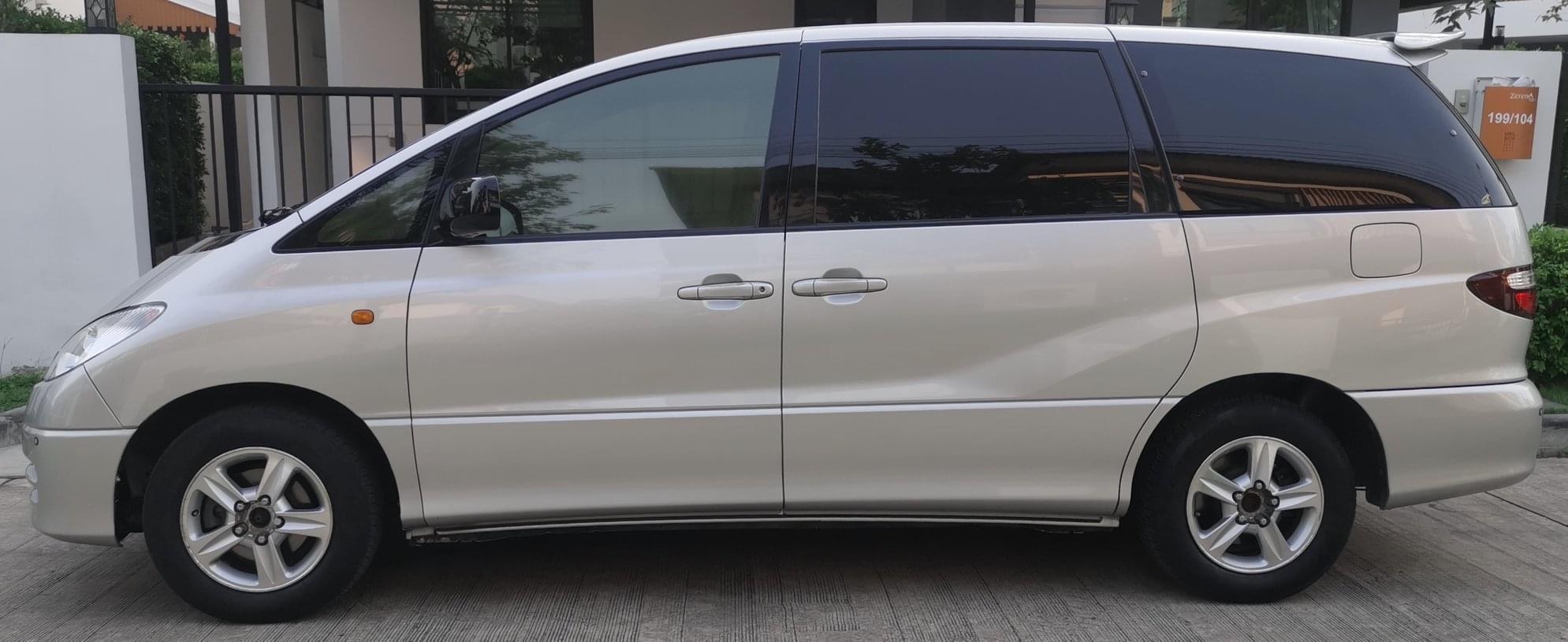 Toyota Estima ปี 2002 สีเงิน (รูปที่ 8)