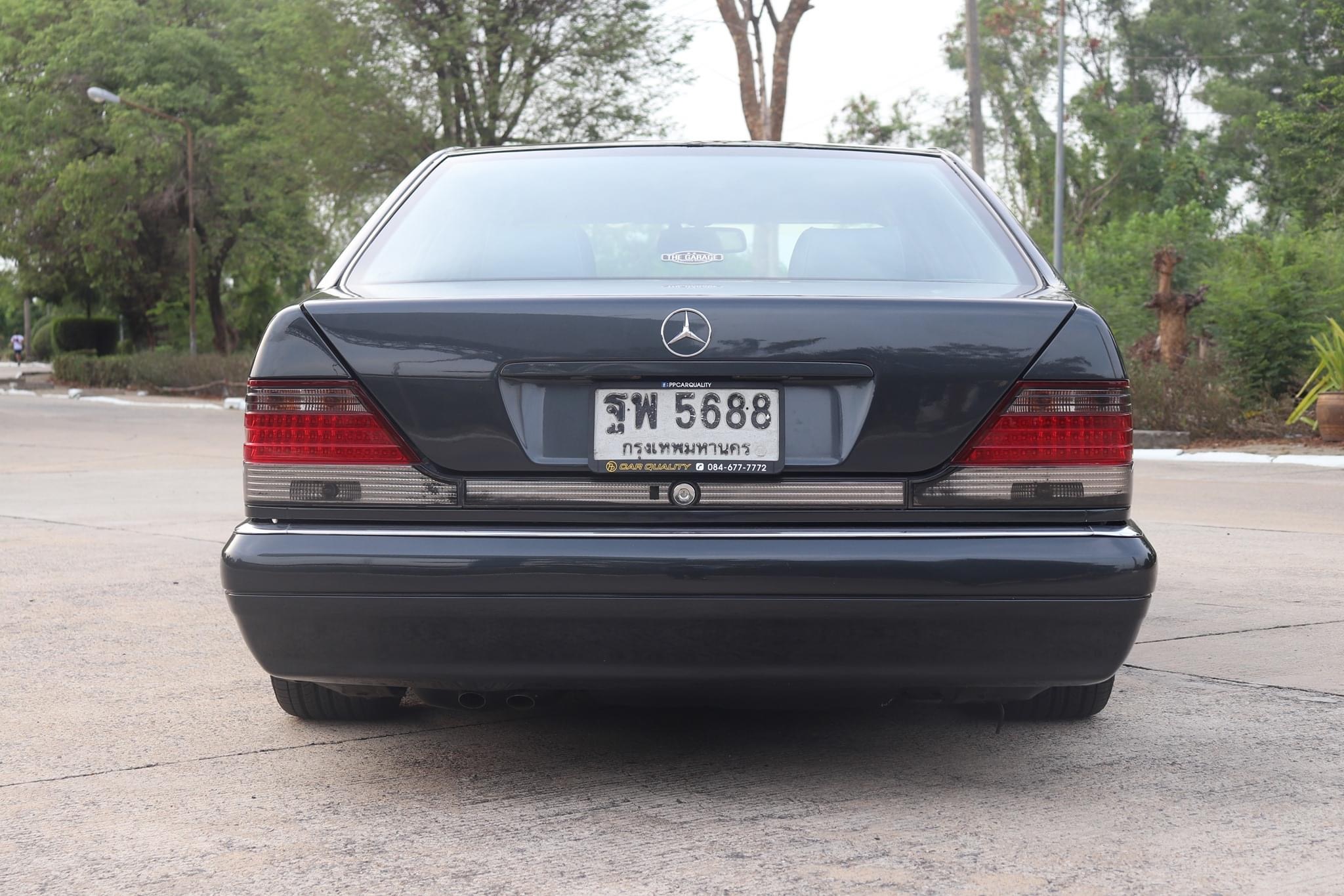 Mercedes-Benz S-Class W140 S280 ปี 1996 สีเทา (รูปที่ 4)
