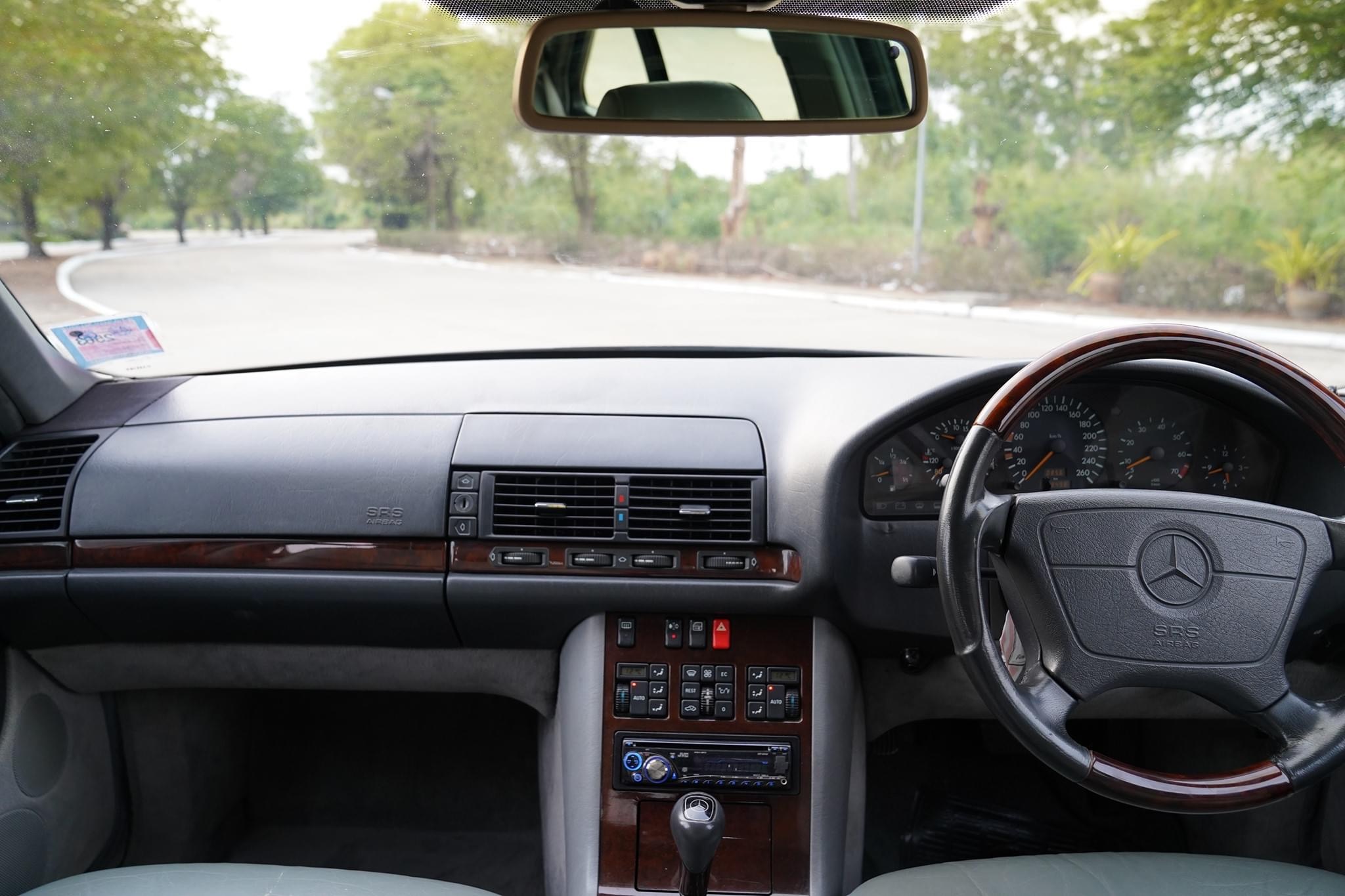 Mercedes-Benz S-Class W140 S280 ปี 1996 สีเทา (รูปที่ 8)