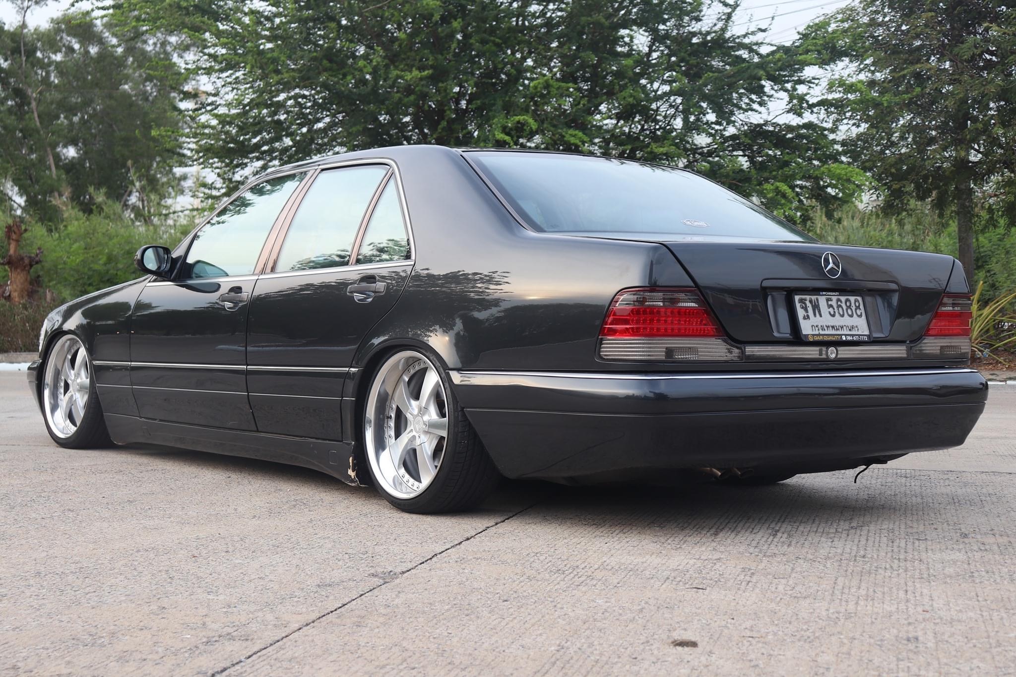 Mercedes-Benz S-Class W140 S280 ปี 1996 สีเทา (รูปที่ 6)