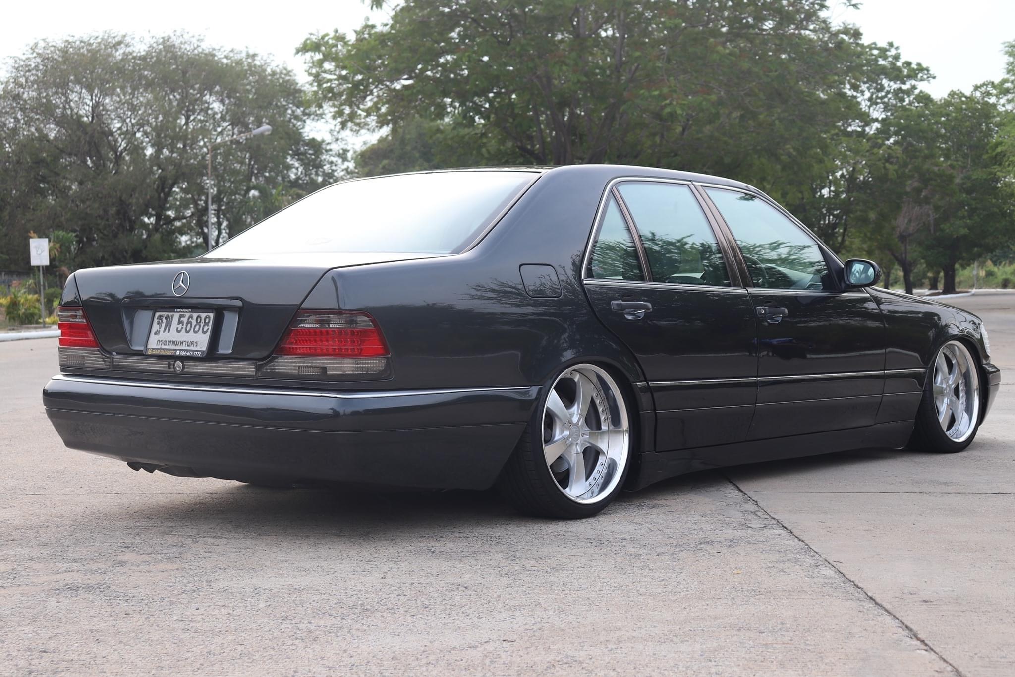 Mercedes-Benz S-Class W140 S280 ปี 1996 สีเทา (รูปที่ 5)