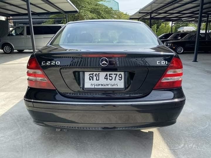 Mercedes-Benz C-Class W203 C220 ปี 2005 สีดำ (รูปที่ 5)