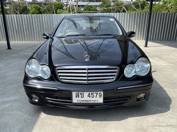 Mercedes-Benz C-Class W203 C220 ปี 2005 สีดำ (รูปที่ 2)