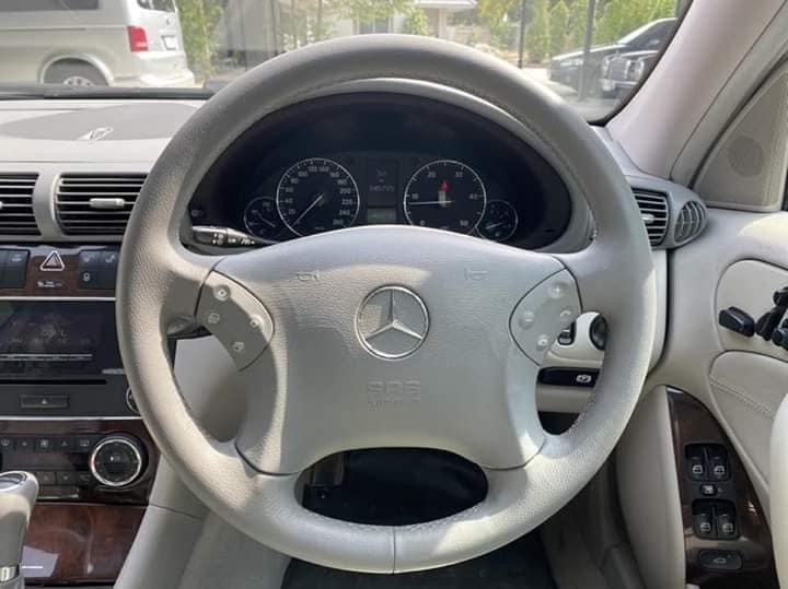 Mercedes-Benz C-Class W203 C220 ปี 2005 สีดำ (รูปที่ 7)
