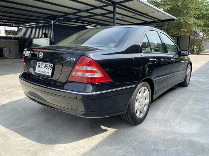 Mercedes-Benz C-Class W203 C220 ปี 2005 สีดำ (รูปที่ 4)