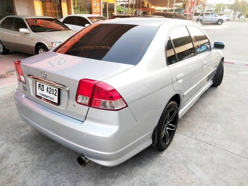 Honda Civic ES (Dimension) โฉม ตาเหยี่ยว ปี 2005 สีเงิน (รูปที่ 7)