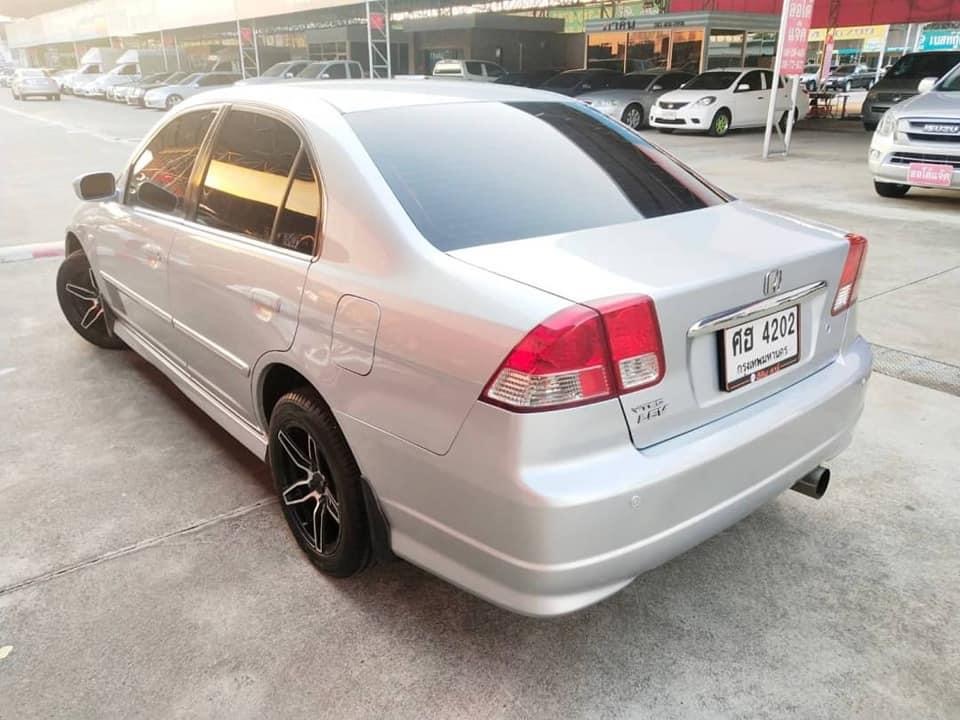 Honda Civic ES (Dimension) โฉม ตาเหยี่ยว ปี 2005 สีเงิน (รูปที่ 8)
