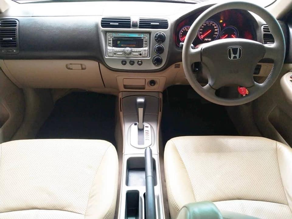 Honda Civic ES (Dimension) โฉม ตาเหยี่ยว ปี 2005 สีเงิน (รูปที่ 11)