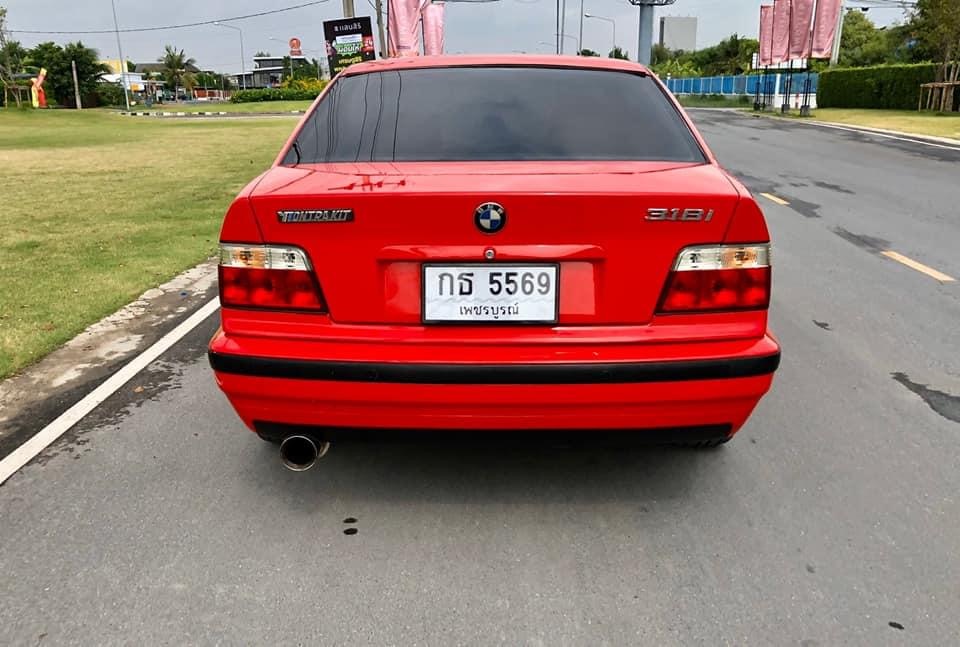 BMW 3 Series E36 318i ปี 1997 สีแดง