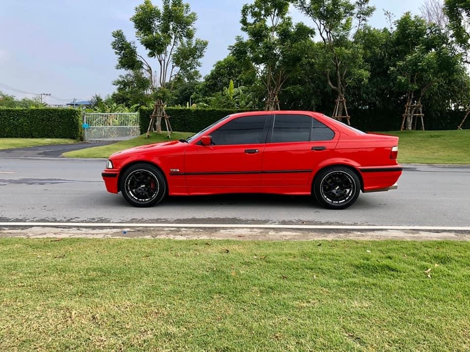 BMW 3 Series E36 318i ปี 1997 สีแดง