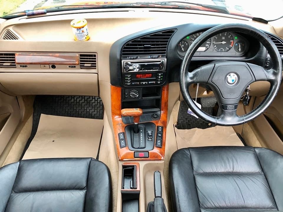 BMW 3 Series E36 318i ปี 1997 สีแดง