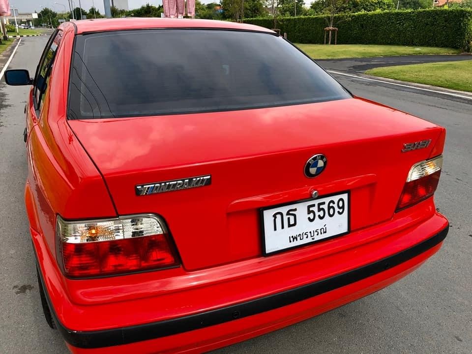 BMW 3 Series E36 318i ปี 1997 สีแดง