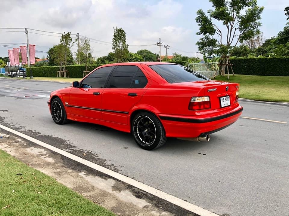 BMW 3 Series E36 318i ปี 1997 สีแดง