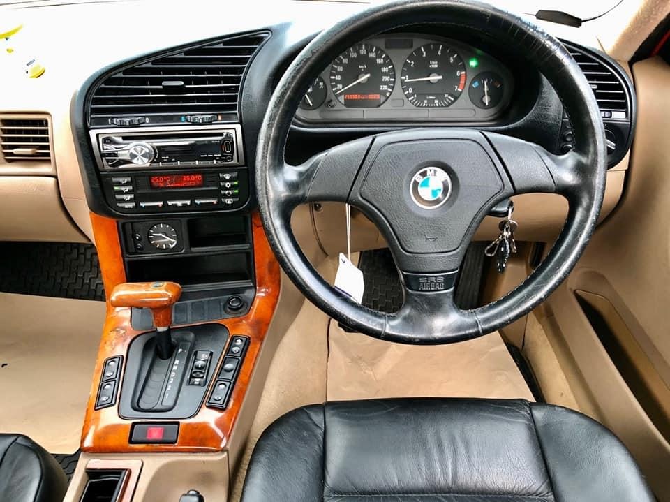 BMW 3 Series E36 318i ปี 1997 สีแดง (รูปที่ 9)