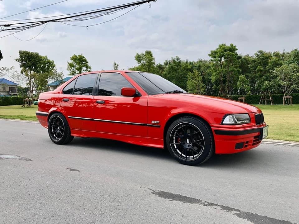 BMW 3 Series E36 318i ปี 1997 สีแดง (รูปที่ 2)