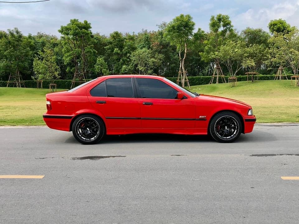 BMW 3 Series E36 318i ปี 1997 สีแดง (รูปที่ 3)