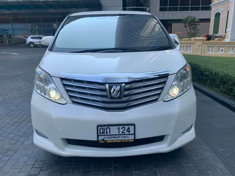 Toyota Alphard ปี 2008 สีขาว (รูปที่ 5)
