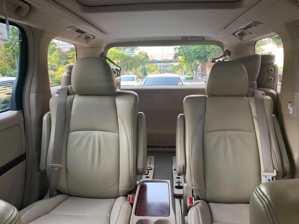 Toyota Alphard ปี 2008 สีขาว (รูปที่ 8)