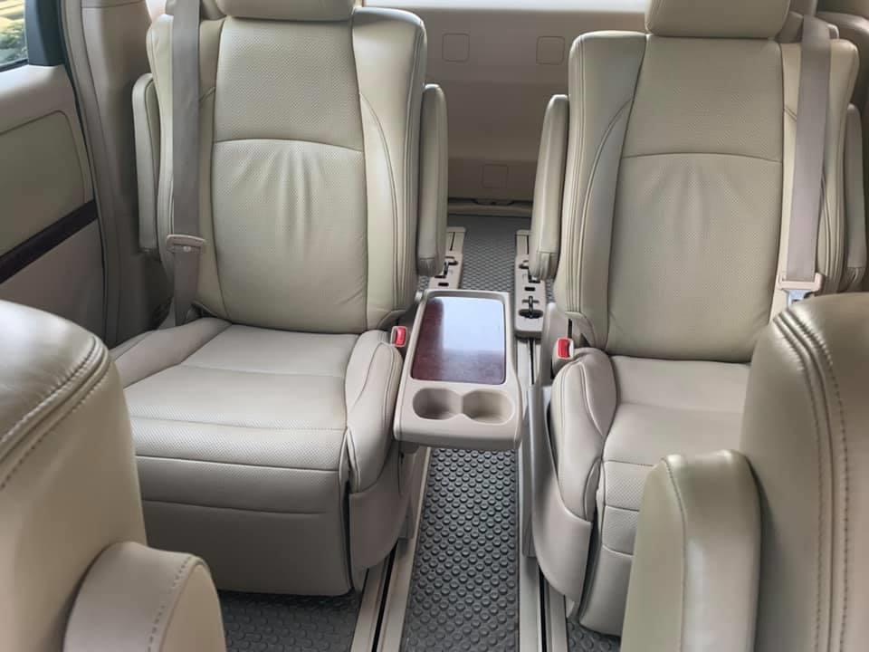 Toyota Alphard ปี 2008 สีขาว (รูปที่ 6)