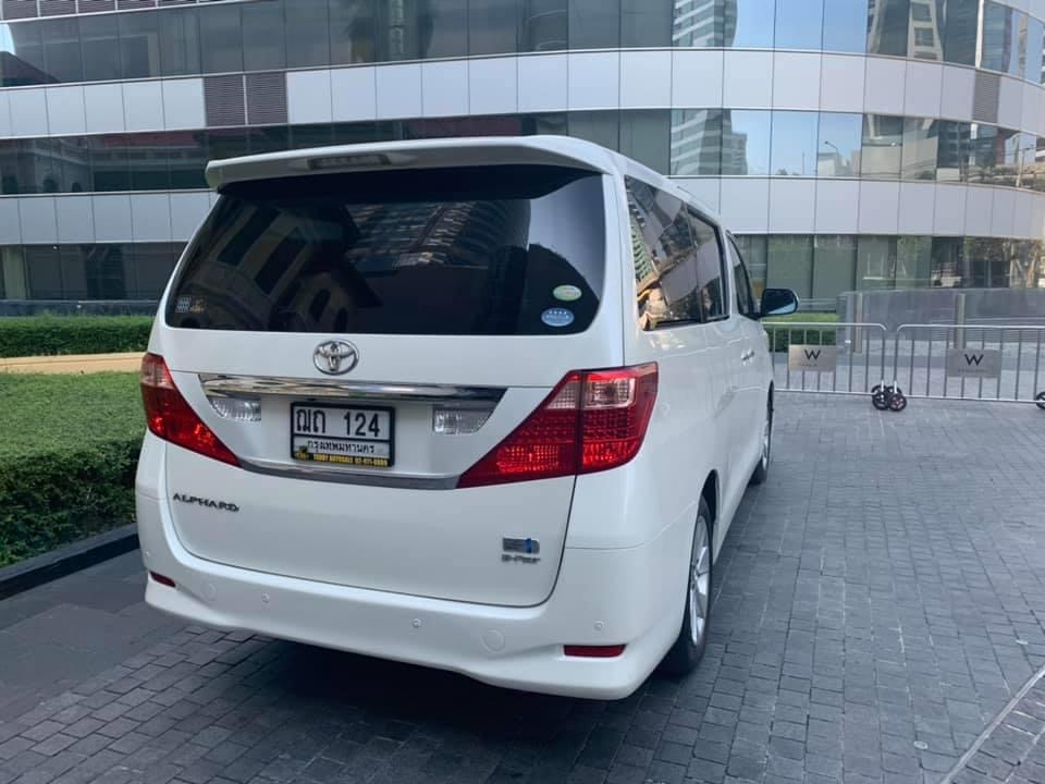 Toyota Alphard ปี 2008 สีขาว (รูปที่ 2)