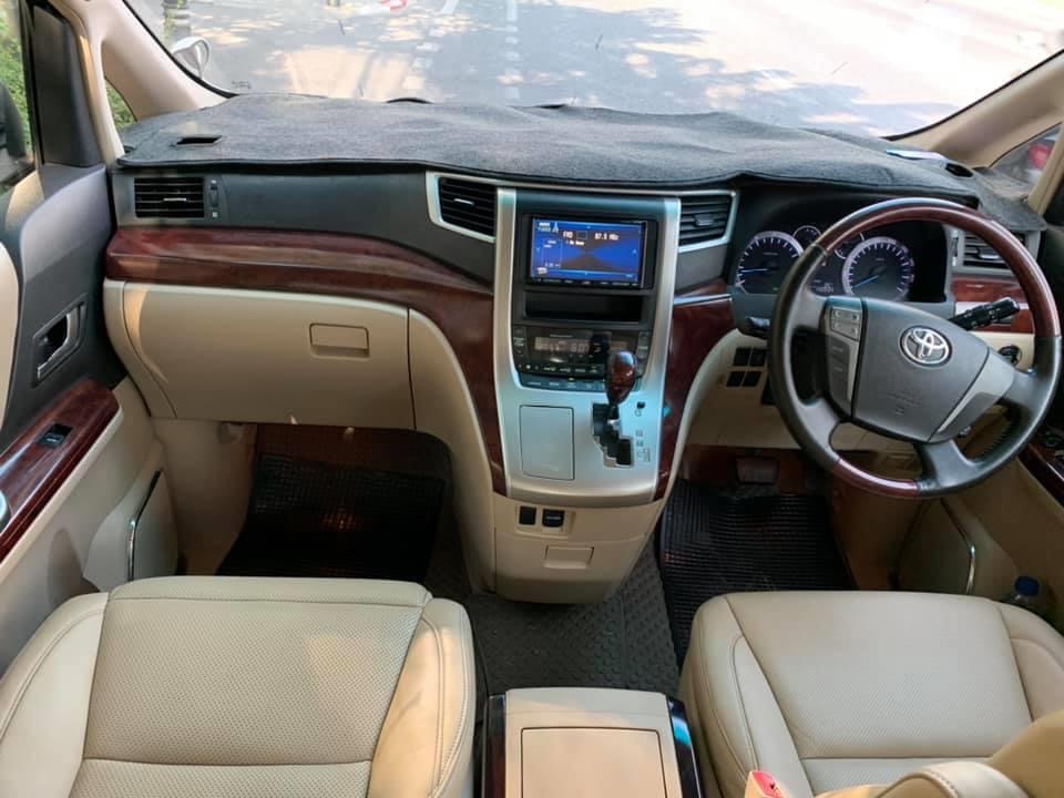 Toyota Alphard ปี 2008 สีขาว (รูปที่ 12)