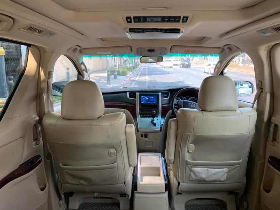 Toyota Alphard ปี 2008 สีขาว (รูปที่ 10)