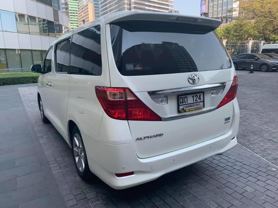 Toyota Alphard ปี 2008 สีขาว (รูปที่ 3)