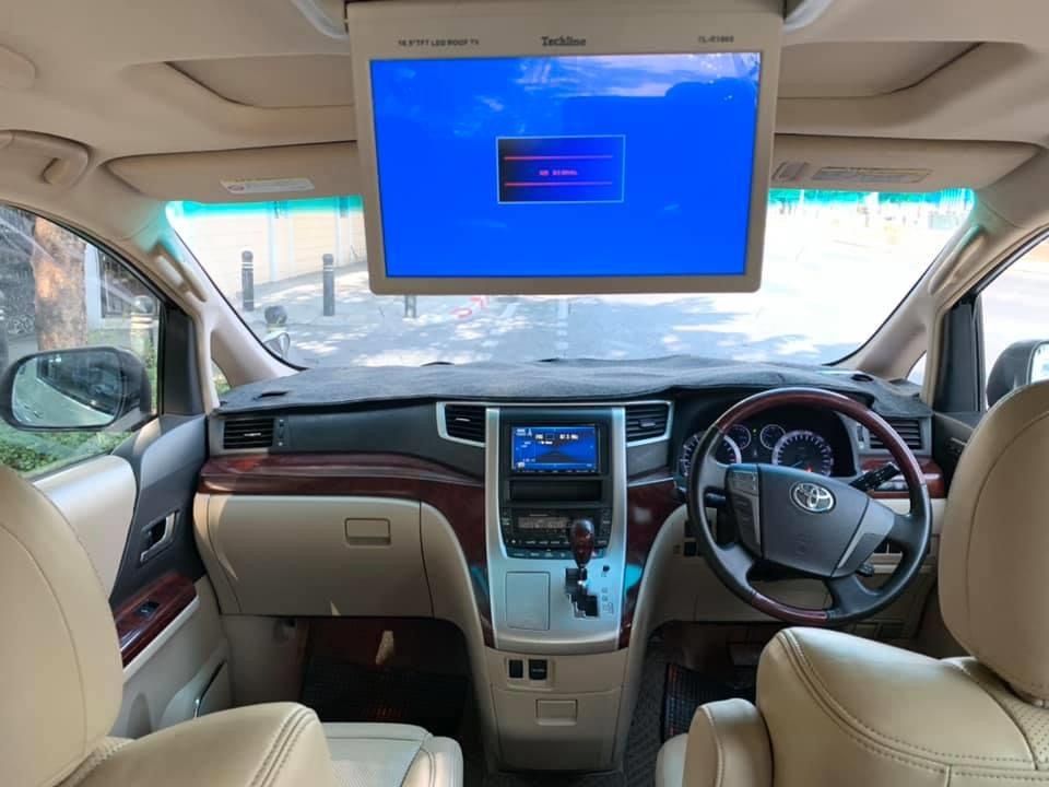 Toyota Alphard ปี 2008 สีขาว (รูปที่ 11)