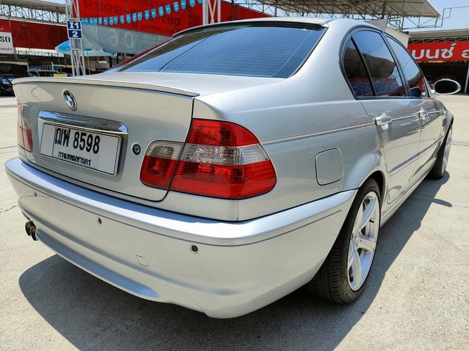 BMW 3 Series E46 318i ปี 2003 สีเงิน (รูปที่ 4)