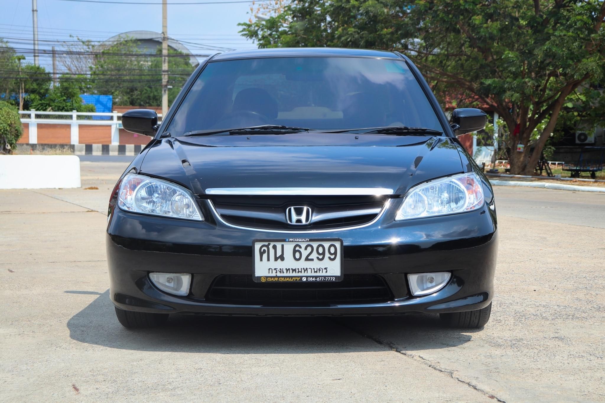 Honda Civic ES (Dimension) โฉม ตาเหยี่ยว ปี 2005 สีดำ