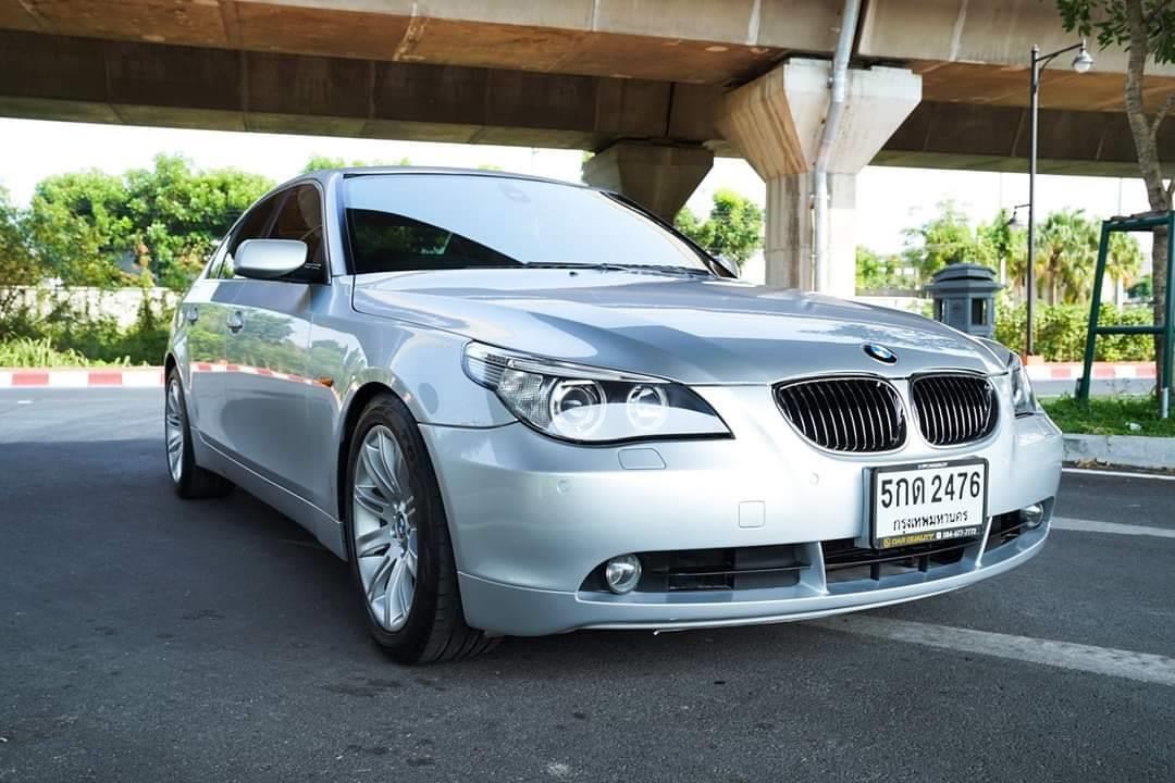 BMW 5 Series E60 525i ปี 2004 สีเงิน