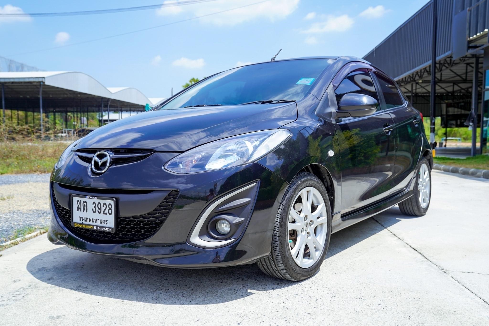 Mazda 2 Sports (5 ประตู) ปี 2012 สีดำ (รูปที่ 2)