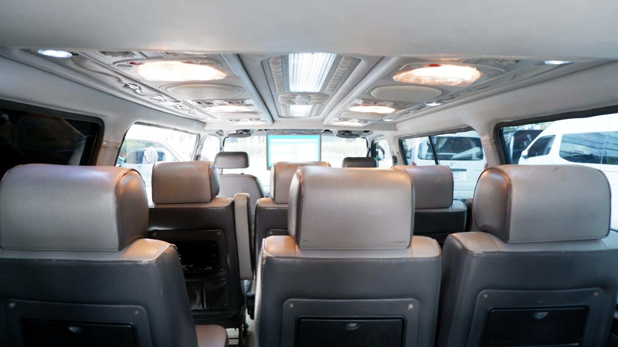 Toyota HiAce หัวจรวด ปี 2003 สีขาว (รูปที่ 9)