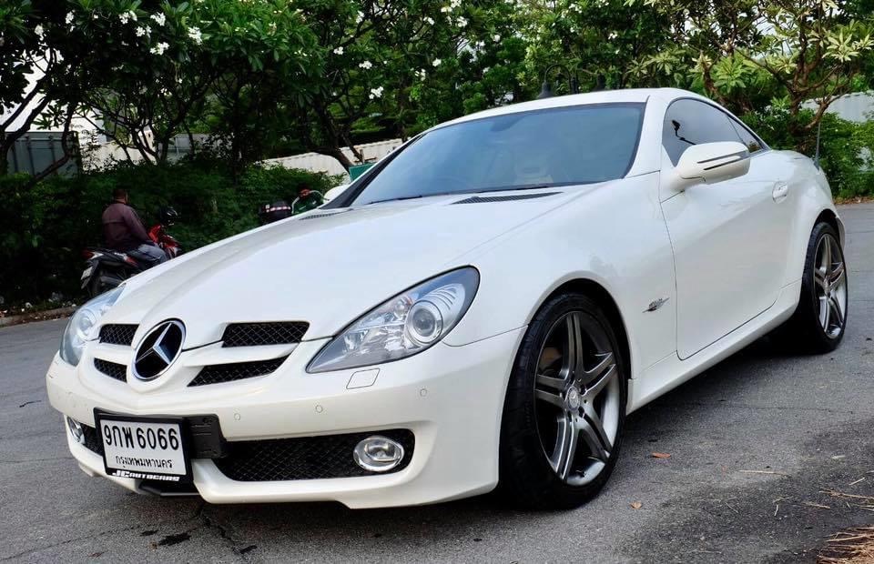 Mercedes-Benz SLK-Class R171 SLK200 ปี 2010 สีขาว (รูปที่ 3)