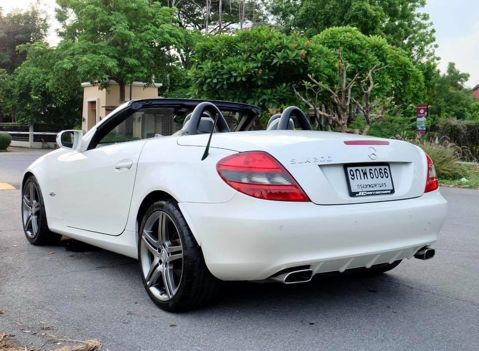 Mercedes-Benz SLK-Class R171 SLK200 ปี 2010 สีขาว