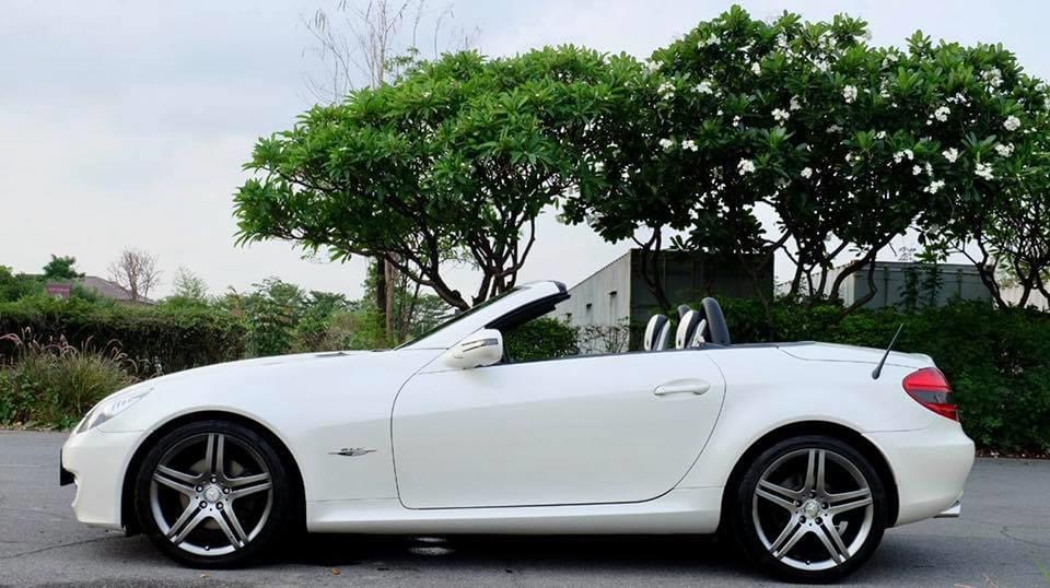Mercedes-Benz SLK-Class R171 SLK200 ปี 2010 สีขาว (รูปที่ 6)