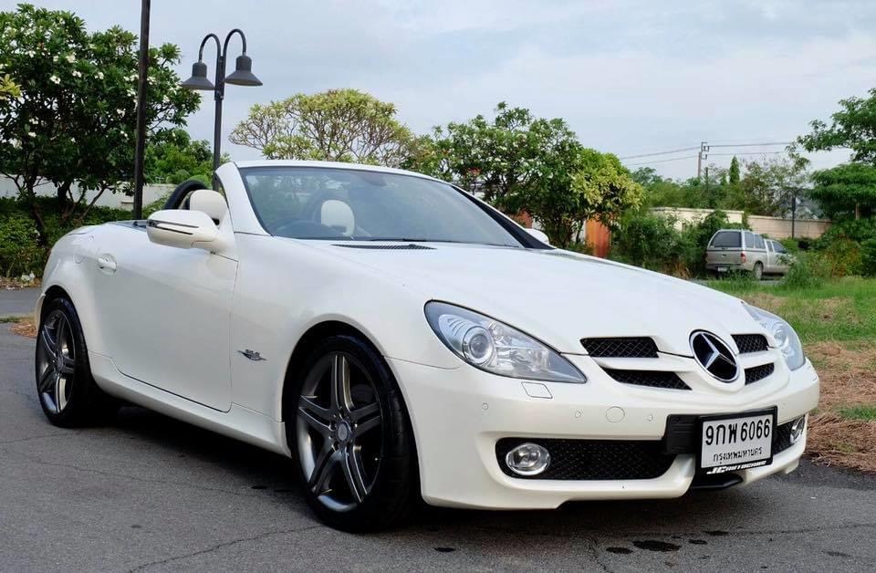 Mercedes-Benz SLK-Class R171 SLK200 ปี 2010 สีขาว
