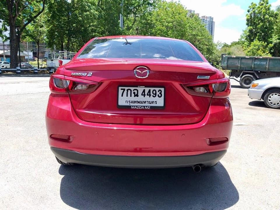Mazda 2 Sedan (4 ประตู) ปี 2018 สีแดง (รูปที่ 3)