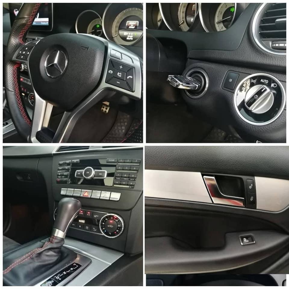 Mercedes-Benz C-Class C204 C180 ปี 2012 สีแดง (รูปที่ 7)