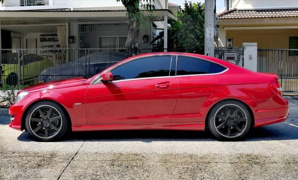 Mercedes-Benz C-Class C204 C180 ปี 2012 สีแดง (รูปที่ 2)