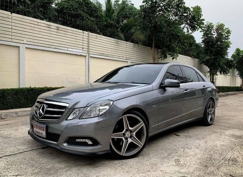 Mercedes-Benz E-Class W212 E250 ปี 2010 สีเทา (รูปที่ 3)