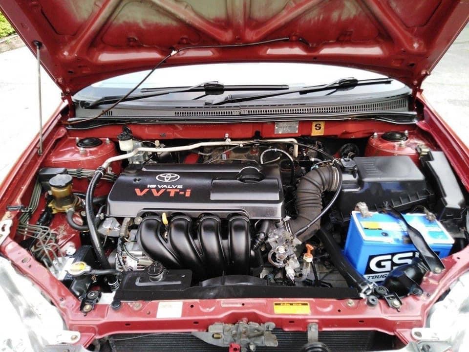 Toyota Corolla Altis (หน้าหมู/ตาถั่ว) ปี 2002 สีแดง (รูปที่ 10)