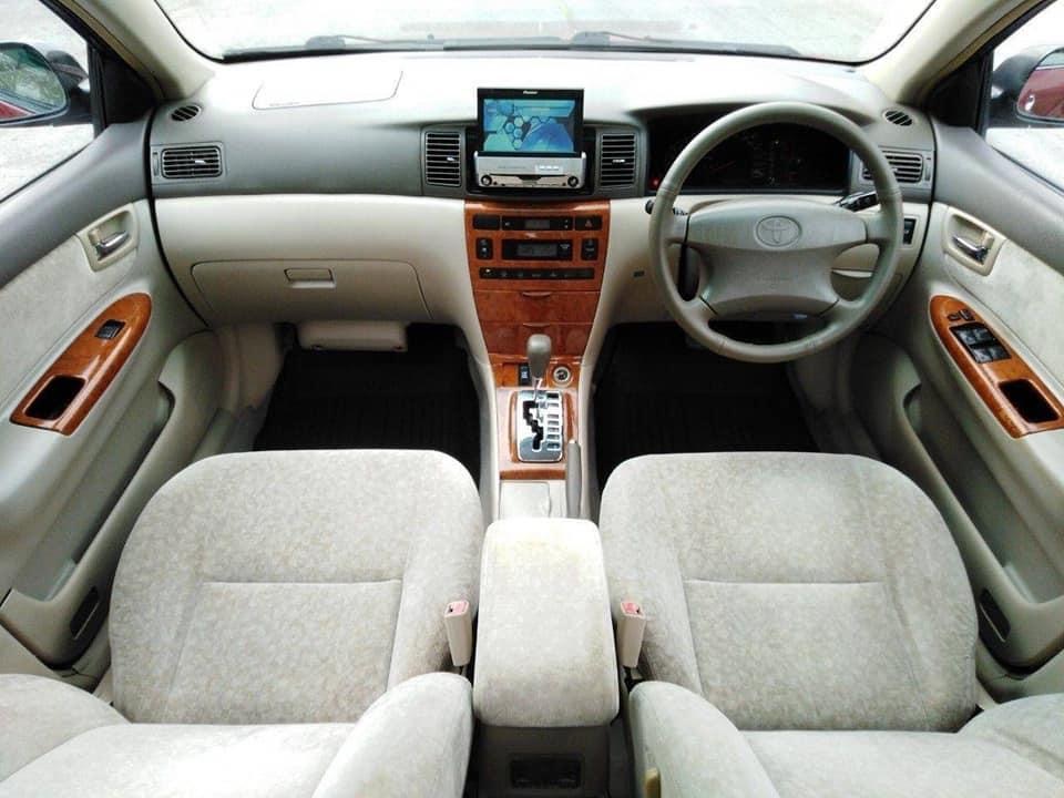 Toyota Corolla Altis (หน้าหมู/ตาถั่ว) ปี 2002 สีแดง (รูปที่ 7)