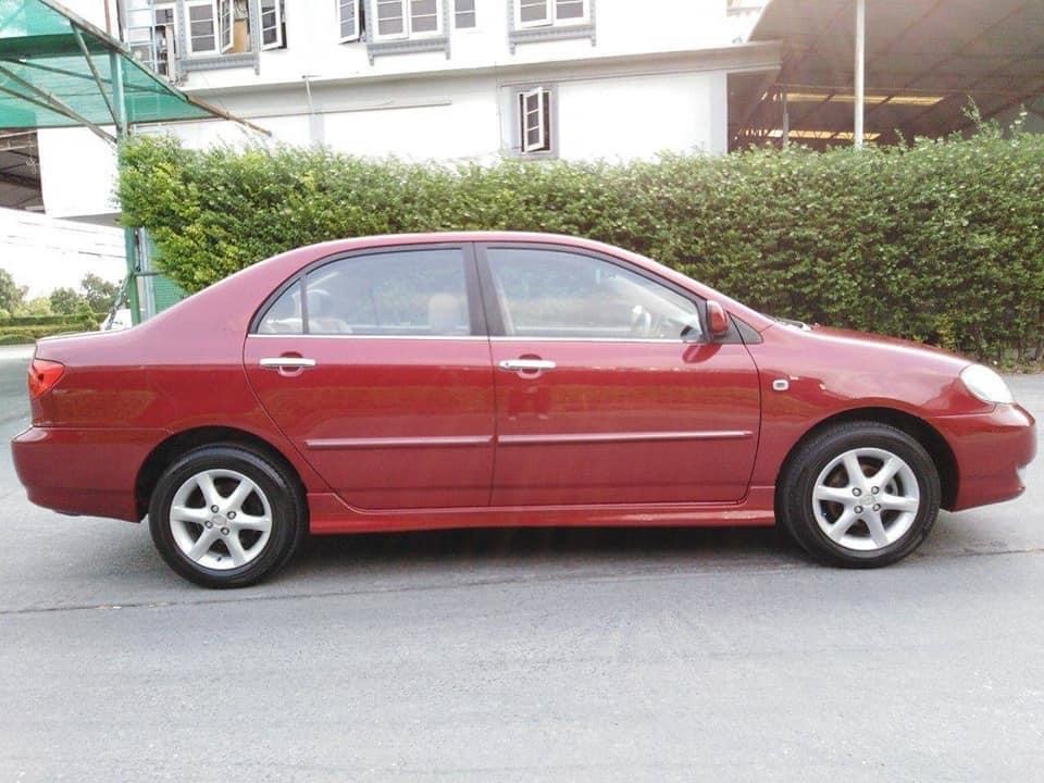 Toyota Corolla Altis (หน้าหมู/ตาถั่ว) ปี 2002 สีแดง (รูปที่ 5)