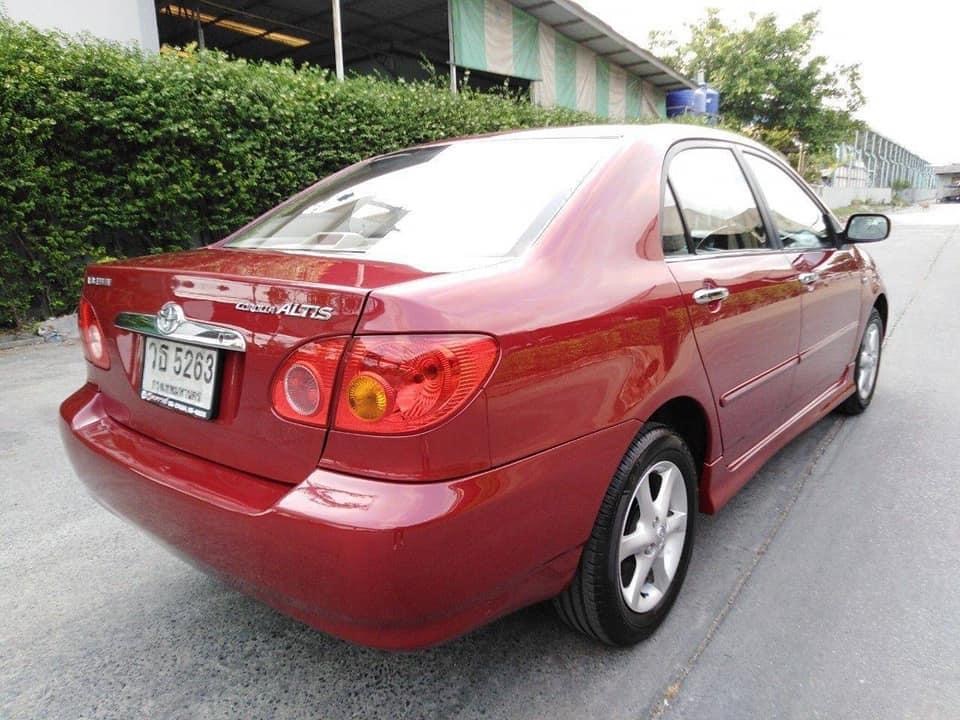 Toyota Corolla Altis (หน้าหมู/ตาถั่ว) ปี 2002 สีแดง (รูปที่ 4)