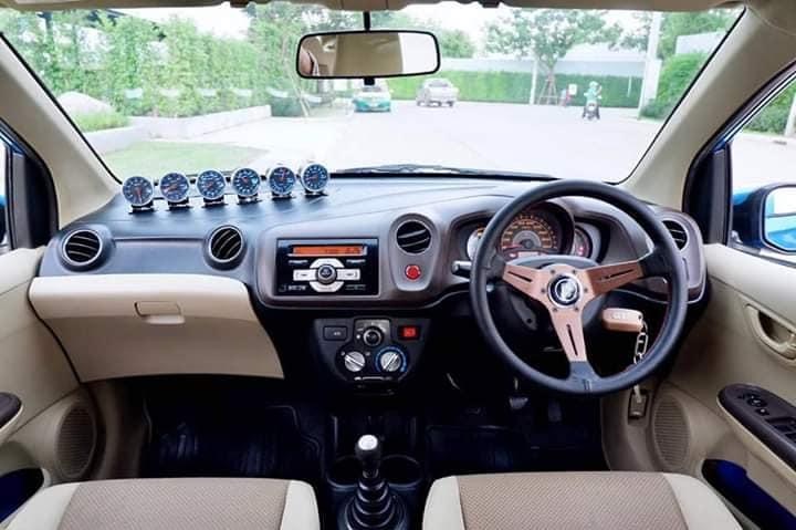 Honda Brio ปี 2011 สีฟ้า (รูปที่ 7)